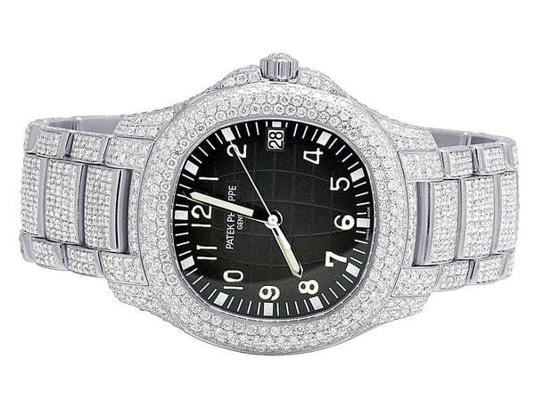 2_a5f303cf-1e6a-4a83-b113-9a2d85435cf3_600x600 Patek Philippe Geneve Round VVS Diamond Men Automatic Watch, White Gold Plated Men Watch For Birthday Gift