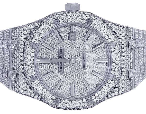 2_b6a92809-6aa0-4bb3-a6a7-5ca98e526ba9_600x600 Audemars Piguet Full Iced Out VVS Diamond Men Watch, Stainless Steel White Gold 42mm Men Watch