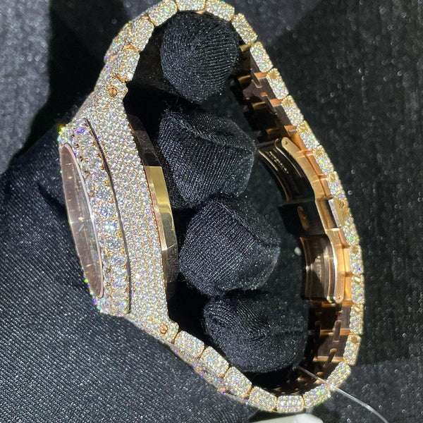 2_c3a92f63-3469-4d77-a906-f4df4d70e6ee_600x600 Audemars Piguet Full Iced Out VVS Diamond Men Watch, Stainless Steel All Chronograph Working Rose Gold Plated 42mm Men Watch