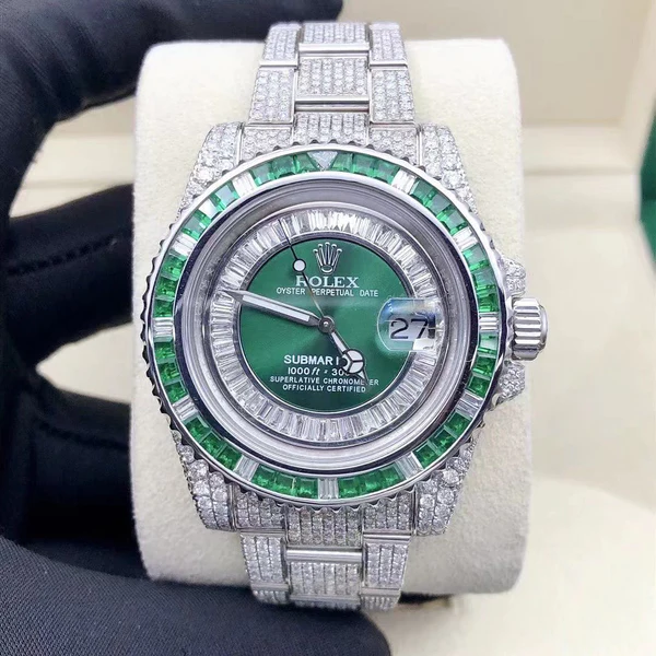 2_d2cc2912-d9a8-40f5-8473-1555be86982c_600x600 Rolex Submariner Baguette And Round VVS Diamond Iced Out Watch, Self Winding Full Iced Out Men Wrist Watch, Stainless Steel Full Ice Out Watch