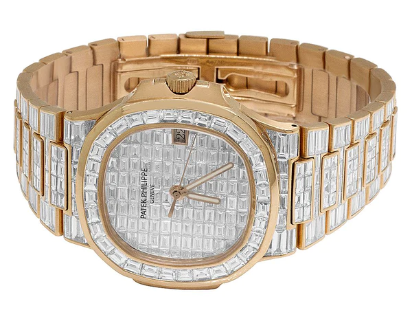 2_dce650de-d435-4187-a09e-65fa5fb1c062_600x600 Patek Philippe Baguette VVS Diamond Men Automatic Watch, Rose Gold Plated Men Watch For Birthday Gift