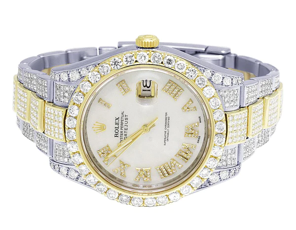 3_04b07494-3db4-4b2d-90b1-c21987ebda2d_600x600 Rolex Datejust Round VVS Diamond Men Watch, Gold 40mm Dial Yellow & White Gold 2 Tone Plated Stainless Steel Men Watch For Gift, Fully Iced Out Birthday Gift Watch For Him