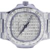 3_0a550042-1a65-4050-b365-4936c3d19ec9_600x600 Patek Philippe Baguette VVS Diamond Men Automatic Watch, White Gold Plated Men Watch For Birthday Gift