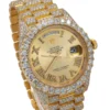 3_2a0f7bb0-50e3-4411-826a-44718b27e5ee_600x600 Rolex Daydate Round VVS Diamond Iced Out Men Watch, 41mm Dial Yellow Gold Plated Stainless Steel Men Watch For Gift, Fully Iced Out Birthday Gift Watch For Him