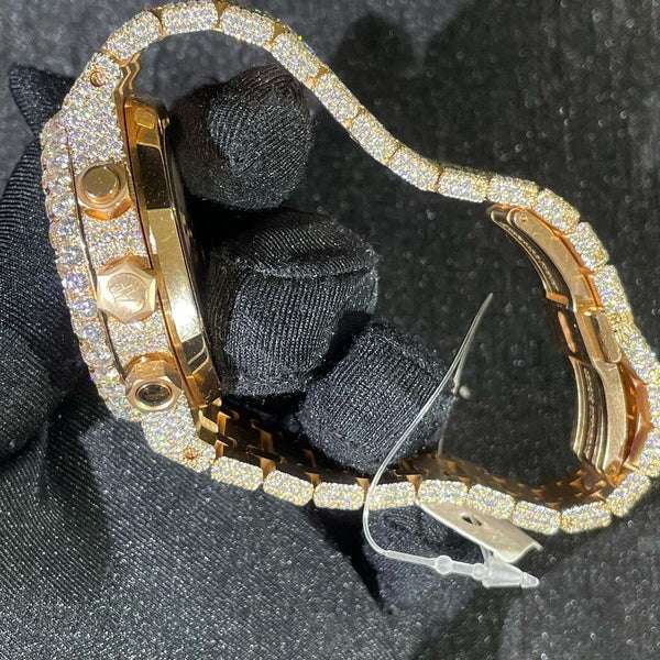 3_4949dc1c-ee8d-430b-a3ab-1120b7099c1a_600x600 Audemars Piguet Full Iced Out VVS Diamond Men Watch, Stainless Steel All Chronograph Working Rose Gold Plated 42mm Men Watch