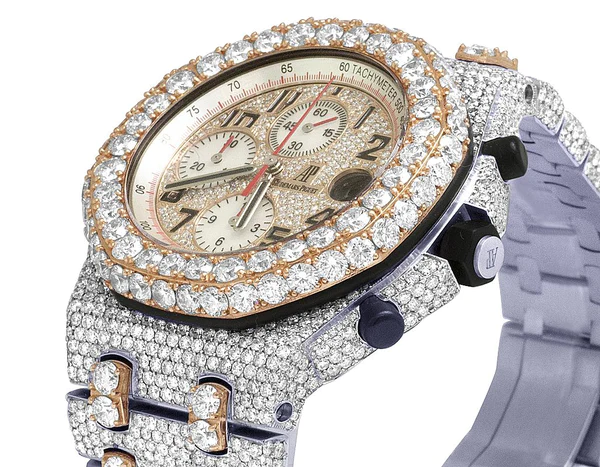 3_91e8cd69-41b9-4eb4-843d-3fee119a07e8_600x600 Audemars Piguet Full Iced Out VVS Diamond Men Watch, Stainless Steel All Chronology Working 2 Tone Gold Plated 42mm Men Watch