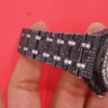 3_ca31b5b4-e8eb-48ef-9398-944ace1e8768_600x600 Audemars Piguet Full Iced Out Black VVS Diamond Men Watch, Stainless Steel White Gold Plated All Chronograph Working 42mm Men Watch