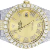 3_eb56fa2b-6a7d-4b07-891b-08210ea22f18_600x600 Rolex Datejust Round VVS Diamond Men Watch, Gold 40mm Dial Yellow & White Gold 2 Tone Plated Stainless Steel Men Watch For Gift, Fully Iced Out Birthday Gift Watch For Him
