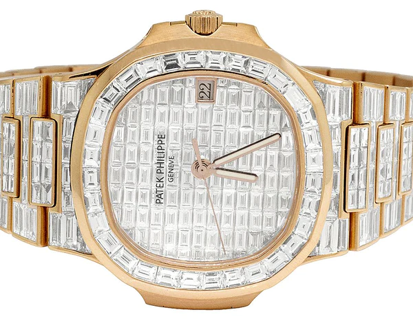 4_0e2be55e-2c35-4648-a73d-dae303a886d4_600x600 Patek Philippe Baguette VVS Diamond Men Automatic Watch, Rose Gold Plated Men Watch For Birthday Gift