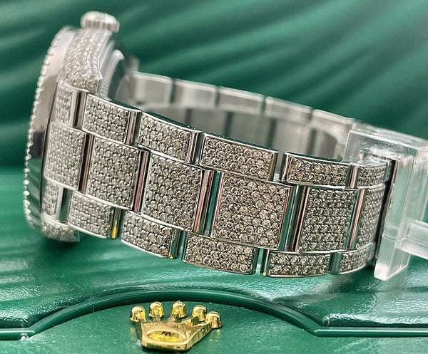 4_0e33a1b4-39c6-46c1-ac64-67199d5332ae_600x600 Rolex Datejust Tiffany White VVS Diamond Iced Out Men Watch, 41mm Dial White Gold Plated Stainless Steel Men Watch For Gift, Fully Iced Out Birthday Gift Watch For Him