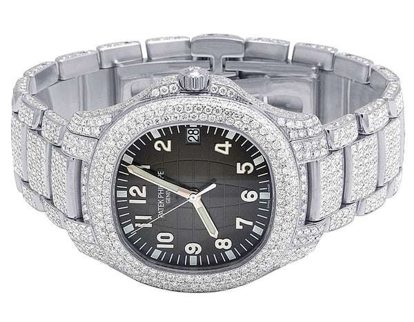 4_3eaa13e1-b45f-44df-a8d0-ce8158ce2fbb_600x600 Patek Philippe Geneve Round VVS Diamond Men Automatic Watch, White Gold Plated Men Watch For Birthday Gift