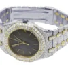 Audemars Piguet Full Iced Out VVS Diamond Men Watch, Stainless Steel 2 Tone Gold Plated 42mm Men Watch
