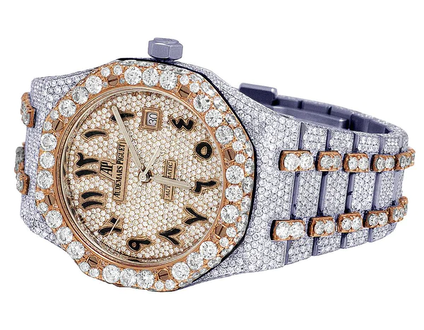 4_aca56ebb-c7f5-4513-baa3-c94fe7fd58a4_600x600 Audemars Piguet Full Iced Out VVS Diamond Men Watch, Stainless Steel 2 Tone Gold Plated Arabic Font 42mm Men Watch