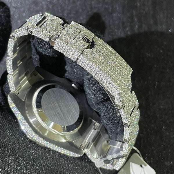 4_c03fc1fc-c7b9-49d3-9705-f75bc439ef91_600x600 Rolex GMT Master Baguette And Round VVS Diamond Watch, Self Winding Full Iced Out Men Wrist Watch, Stainless Steel Full Ice Out Watch