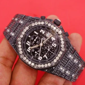 5_0ec91890-5465-42f3-9b3d-5ed7b873ae82_600x600 Audemars Piguet Full Iced Out Black VVS Diamond Men Watch, Stainless Steel White Gold Plated All Chronograph Working 42mm Men Watch