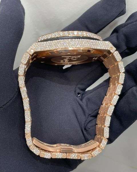 5_20ec6a06-4cca-441f-b6c3-5d5c1351b90c_600x600 Audemars Piguet Full Iced Out VVS Diamond Men Watch, Stainless Steel All Chronograph Working Rose Gold Plated 42mm Men Watch