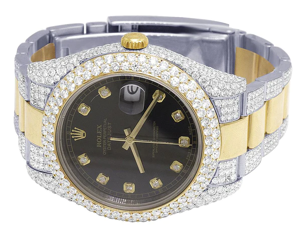 5_8c3f3b3e-9c01-4762-8cd5-7cef12b8eeec_600x600 Rolex Jubilee Datejust Round VVS Diamond Men Watch, Black 40mm Dial Yellow & White Gold 2 Tone Plated Stainless Steel Men Watch For Gift, Fully Iced Out Birthday Gift Watch For Him