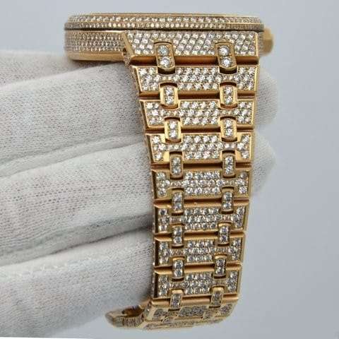 6_26f11b30-bb87-419b-b498-37bcb9ebadd4_600x600 Audemars Piguet Full Iced Out VVS Diamond Men Watch, Stainless Steel Rose Gold Plated 42mm Men Watch