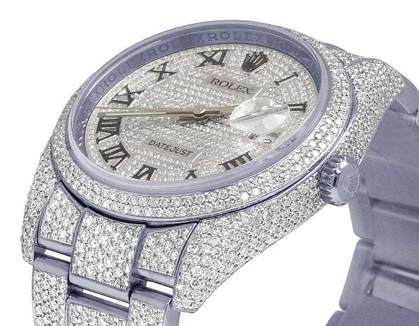 6_3a9a55ea-4306-4c8f-b2ce-c867a514fdb9_600x600 Rolex Datejust Jubilee VVS Diamond Men Watch, White 40mm Dial White Gold Plated Stainless Steel Men Watch For Gift, Fully Iced Out Birthday Gift Watch For Him