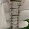 6_5bc172a2-5ba8-4413-a1d7-d02c362247a8_600x600 Cartier Santos VVS Moissanite Diamond Iced Out Men Watch, Stainless Steel 2 Tone Gold Plated Men Watch For Birthday Gift