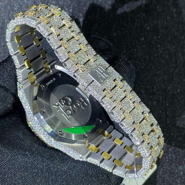 6_7acb05b7-a744-41fd-a631-5104d6cd6e0a_600x600 Audemars Piguet Full Iced Out VVS Diamond Men Watch, Stainless Steel All Chronograph Working 42mm Men Watch, White & Yellow Gold Plated Birthday Gift Watch