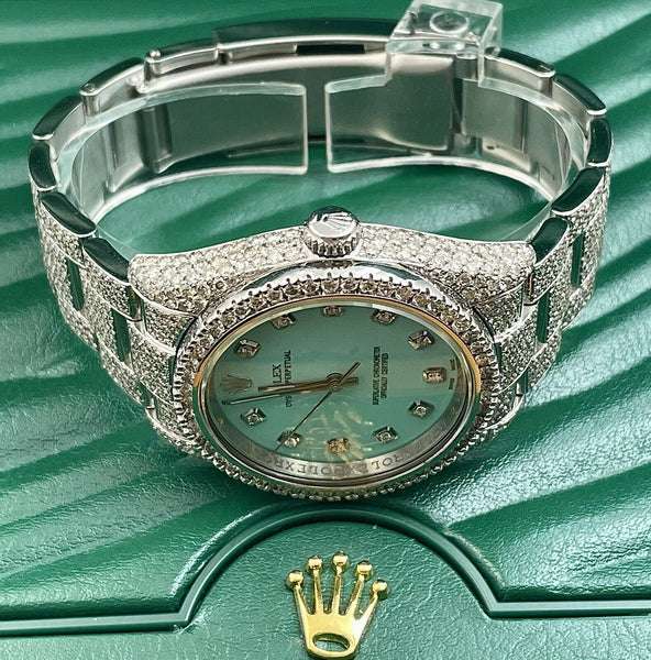 6_edeaba64-44df-49ec-8e74-dadd60f41afb_600x600 Rolex Datejust Tiffany White VVS Diamond Iced Out Men Watch, 41mm Dial White Gold Plated Stainless Steel Men Watch For Gift, Fully Iced Out Birthday Gift Watch For Him