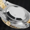 Rolex Datejust Jubilee VVS Diamond Men Watch, 41mm Dial 2 Tone Gold Plated Stainless Steel Men Watch For Gift, Fully Iced Out Birthday Gift Watch For Him