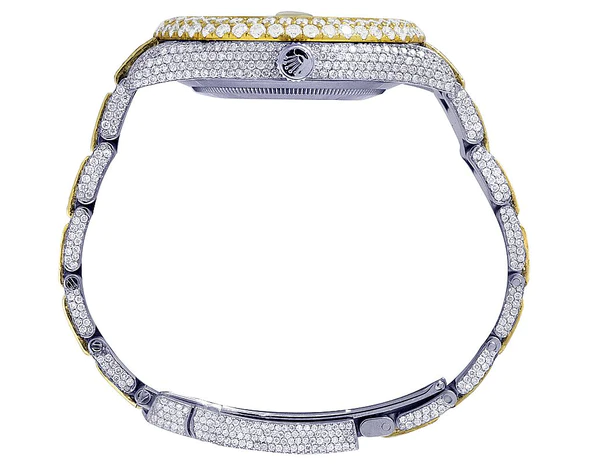 7_04f24330-8cf9-4756-963e-ee19e9b5c661_600x600 Rolex Datejust Round VVS Diamond Men Watch, 40mm Dial Yellow & White Gold 2 Tone Plated Stainless Steel Men Watch For Gift, Fully Iced Out Arabic Birthday Gift Watch For Him