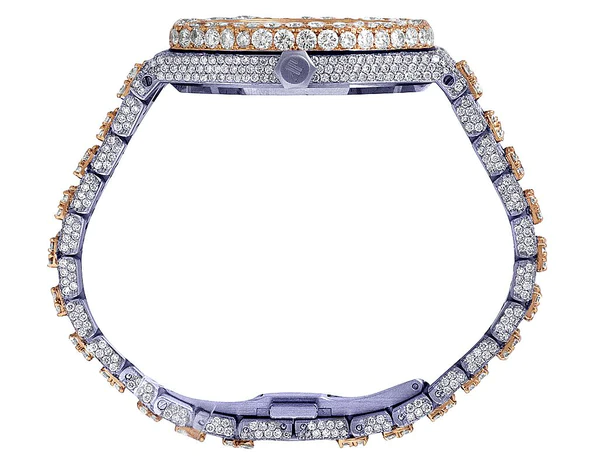 7_62c72c2e-aaf6-41b1-8c8f-6d0473690430_600x600 Audemars Piguet Full Iced Out VVS Diamond Men Watch, Stainless Steel 2 Tone Gold Plated Arabic Font 42mm Men Watch