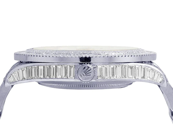 7_79b47ab4-5d4c-4062-a16f-c0cb2be525f1_600x600 Rolex Datejust Baguette & Round VVS Diamond Men Watch, White 40mm Dial White Gold Plated Stainless Steel Men Watch For Gift, Fully Iced Out Arabic Birthday Gift Watch For Him