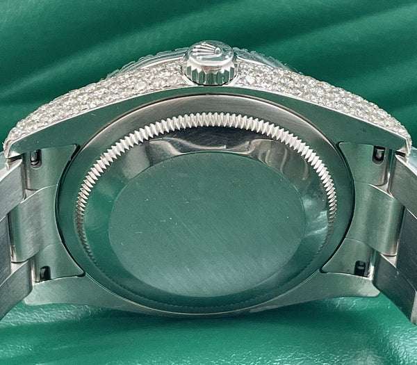 7_cfad58fd-d7c9-4e07-a042-bc42496f1f49_600x600 Rolex Datejust Tiffany White VVS Diamond Iced Out Men Watch, 41mm Dial White Gold Plated Stainless Steel Men Watch For Gift, Fully Iced Out Birthday Gift Watch For Him