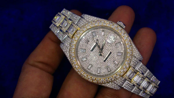 7_d487a82b-1a80-437e-a615-788d8cfb8168_600x600 Rolex Datejust Baguette & Round VVS Diamond Men Watch, 42mm Dial Yellow & White Gold 2 Tone Plated Stainless Steel Men Watch For Gift, Fully Iced Out Birthday Gift Watch For Him