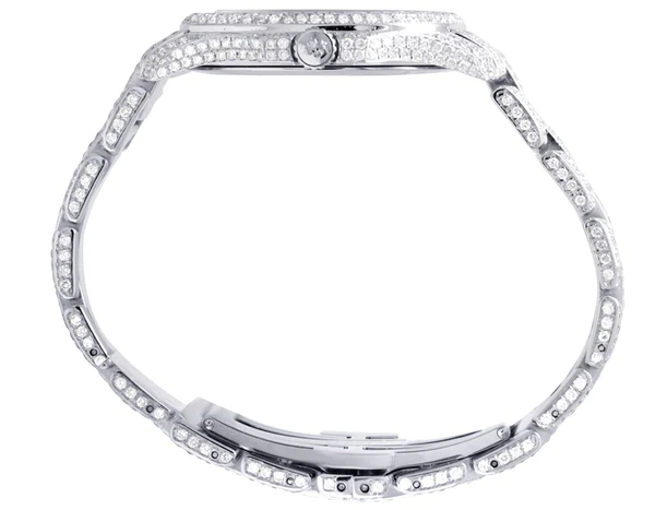 8_0d67f05a-f180-4be9-9521-000af97ffedd_600x600 Patek Philippe Geneve Round VVS Diamond Men Automatic Watch, White Gold Plated Men Watch For Birthday Gift