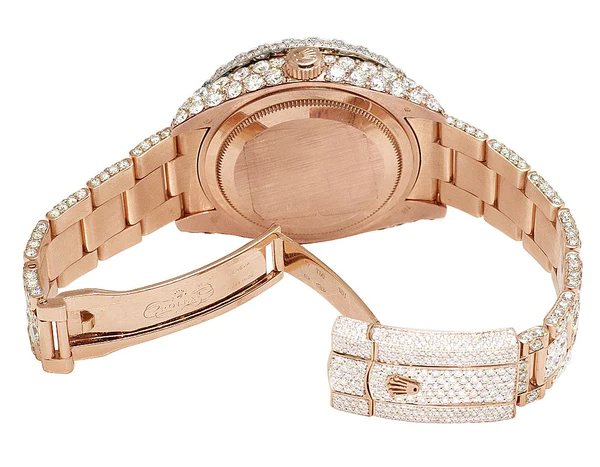 9_e2f116f3-72f2-4a8e-94bc-82be9dcad998_600x600 Rolex Sky Dweller Round VVS Diamond Men Watch, Rose 42mm Dial Rose Gold Plated Stainless Steel Men Watch For Gift, Fully Iced Out Birthday Gift Watch For Him