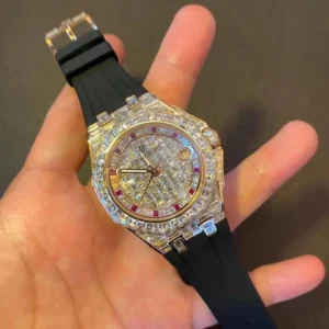 WhatsAppImage2022-02-25at4.03.03PM_600x600 Audemars Piguet Full Iced Out VVS Baguette Diamond Men Watch, Stainless Steel All Chronology Working White Gold Plated 42mm Men Watch