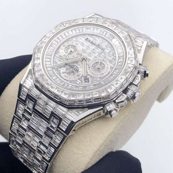 WhatsAppImage2022-09-22at12.20.20PM_1_600x600 Audemars Piguet Full Iced Out VVS Baguette Diamond Men Watch, Stainless Steel All Chronology Working White Gold Plated 42mm Men Watch