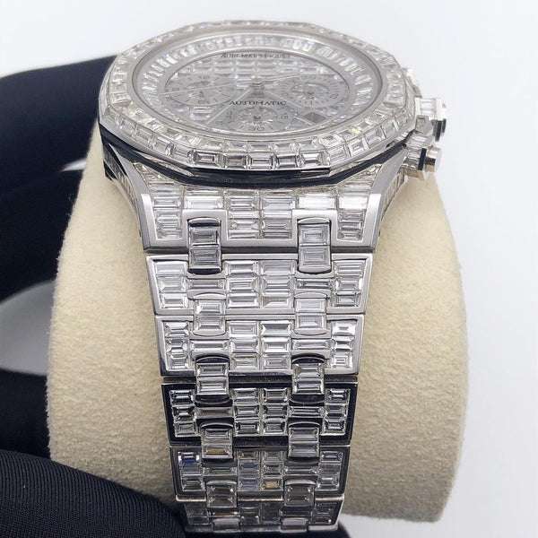 WhatsAppImage2022-09-22at12.20.21PM_2_600x600 Audemars Piguet Full Iced Out VVS Baguette Diamond Men Watch, Stainless Steel All Chronology Working White Gold Plated 42mm Men Watch