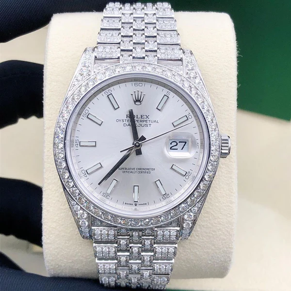 WhatsAppImage2022-09-22at12.44.45PM_2_600x600 Rolex Datejust Jubilee Band VVS Diamond Iced Out Men Watch, 41mm Dial White Gold Plated Stainless Steel Men Watch For Gift, Fully Iced Out Birthday Gift Watch For Him