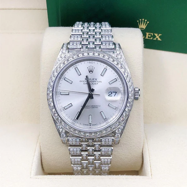 WhatsAppImage2022-09-22at12.44.46PM_600x600 Rolex Datejust Jubilee Band VVS Diamond Iced Out Men Watch, 41mm Dial White Gold Plated Stainless Steel Men Watch For Gift, Fully Iced Out Birthday Gift Watch For Him