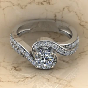 01_1c553bb7-3798-4fbf-9111-0ba3476f6f6e_600x600 Round Moissanite Solitaire Diamond Vintage Engagement Ring, Moissanite Wedding Ring, Silver Moissanite Diamond Women Ring, Proposal Gold Ring For Her