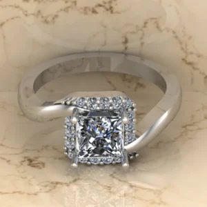 01_2baa7a35-3b95-4079-922c-d0d6b9a971ba_600x600 Princess Moissanite Solitaire Diamond Vintage Engagement Ring, Moissanite Wedding Ring, Silver Moissanite Diamond Women Ring, Proposal Gold Ring For Her