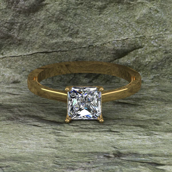 01_3568778d-6817-40e9-8c91-a948a0b16c73_600x600 Princess Cut Moissanite Solitaire Diamond Vintage Engagement Ring, Moissanite Wedding Ring, Silver Moissanite Diamond Women Ring, Proposal Gold Ring For Her