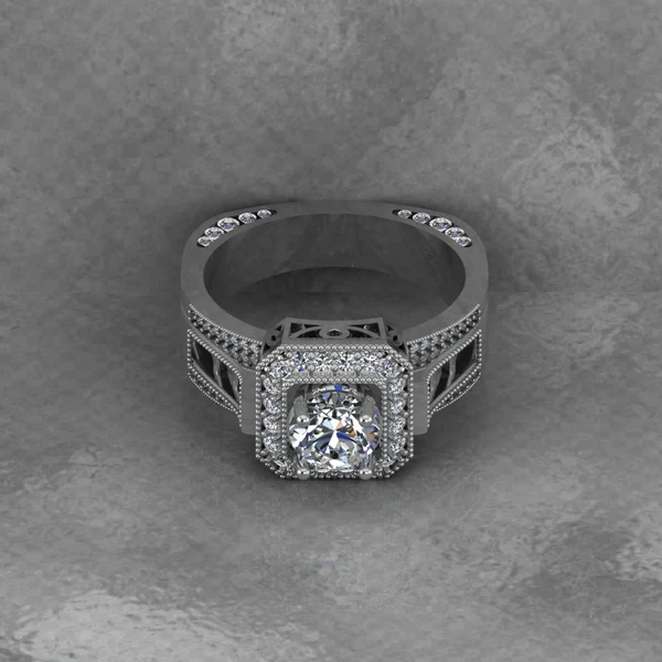 01_3afc9925-58b3-447f-89ea-71287ce4db58_600x600 Round Moissanite Halo Diamond Vintage Engagement Ring, Moissanite Wedding Ring, Silver Moissanite Diamond Women Ring, Proposal Gold Ring For Her