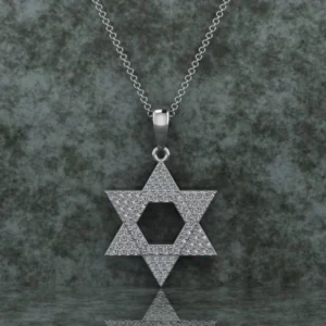 Round Diamond Sterling Silver Solitaire Women Pendant, Moissanite Diamond Pendant, Moissanite Women Pendant, Anniversary Gift Pendant, Engagement Gift Women Pendant