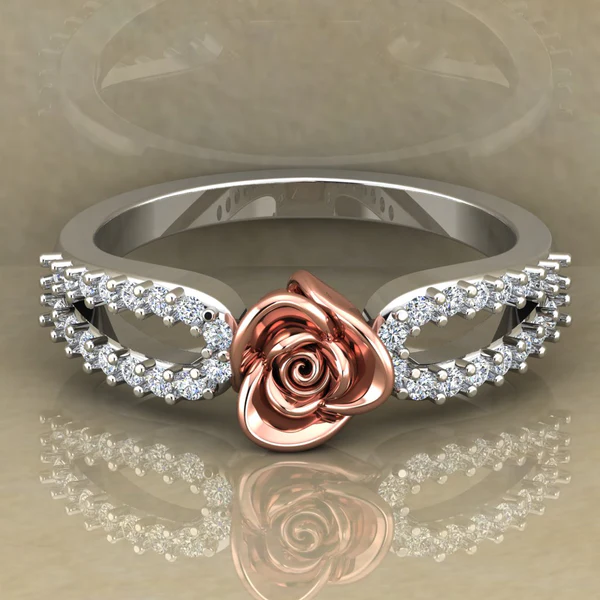 01_bc58cc57-38a5-4e36-9659-719f614a40ad_600x600 Round Moissanite Diamond Rose Shape Engagement Ring, Moissanite Diamond Engagement Ring, Sterling Silver Wedding Ring For Bridal, Solid Gold Anniversary Ring Gift For Her