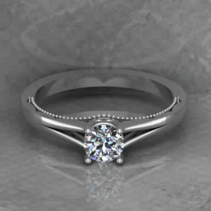 01_d0cc9e55-5f45-4b98-a79c-b1f73a572ccf_600x600 Round Cut Moissanite Solitaire Diamond Vintage Engagement Ring, Moissanite Wedding Ring, Silver Moissanite Diamond Women Ring, Proposal Gold Ring For Her