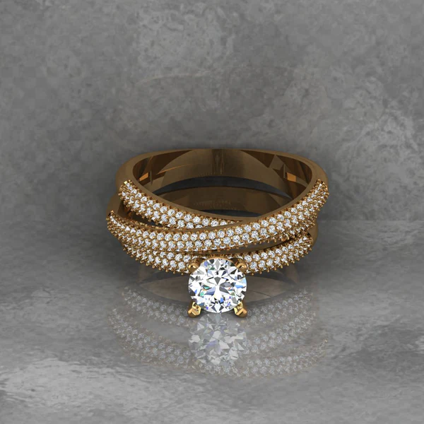 Round Moissanite Solitaire Diamond Vintage Engagement Ring, Moissanite Wedding Ring, Silver Moissanite Diamond Women Ring, Proposal Gold Ring For Her