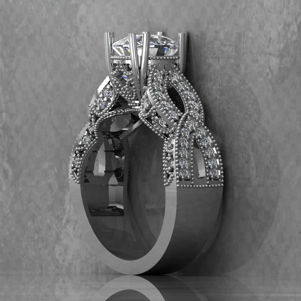 02_03114b12-1538-49b4-855c-3a218d4c336e_600x600 Round Cut Moissanite Solitaire Diamond Vintage Engagement Ring, Moissanite Wedding Ring, Silver Moissanite Diamond Women Ring, Proposal Gold Ring For Her