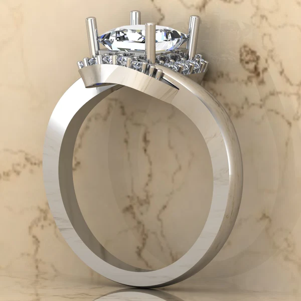 02_25d89fce-a02c-4c12-bbdd-2746c5b04738_600x600 Princess Moissanite Solitaire Diamond Vintage Engagement Ring, Moissanite Wedding Ring, Silver Moissanite Diamond Women Ring, Proposal Gold Ring For Her