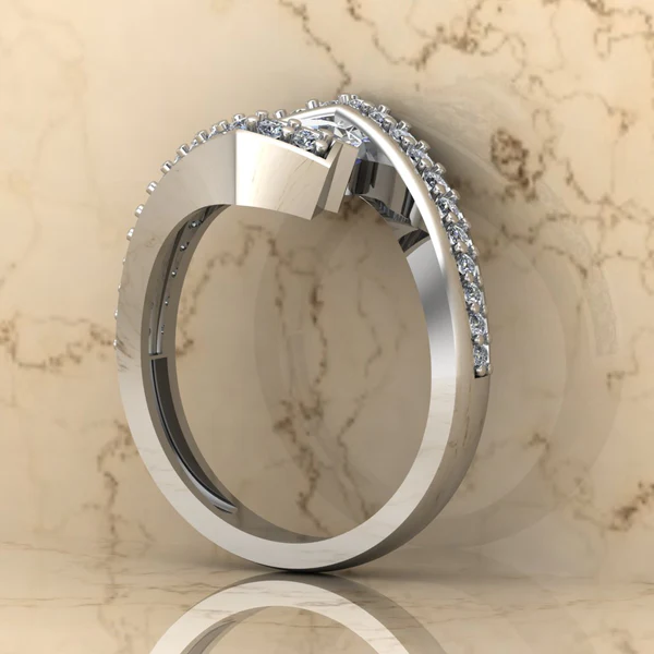 Round Moissanite Solitaire Diamond Vintage Engagement Ring, Moissanite Wedding Ring, Silver Moissanite Diamond Women Ring, Proposal Gold Ring For Her